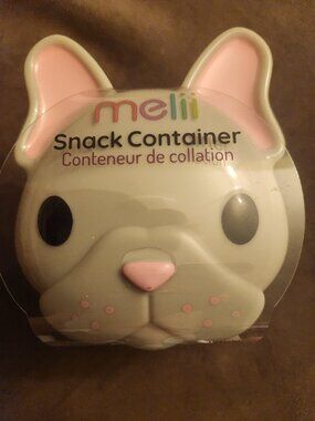 Melii French Bull dog Animal Snack Containers